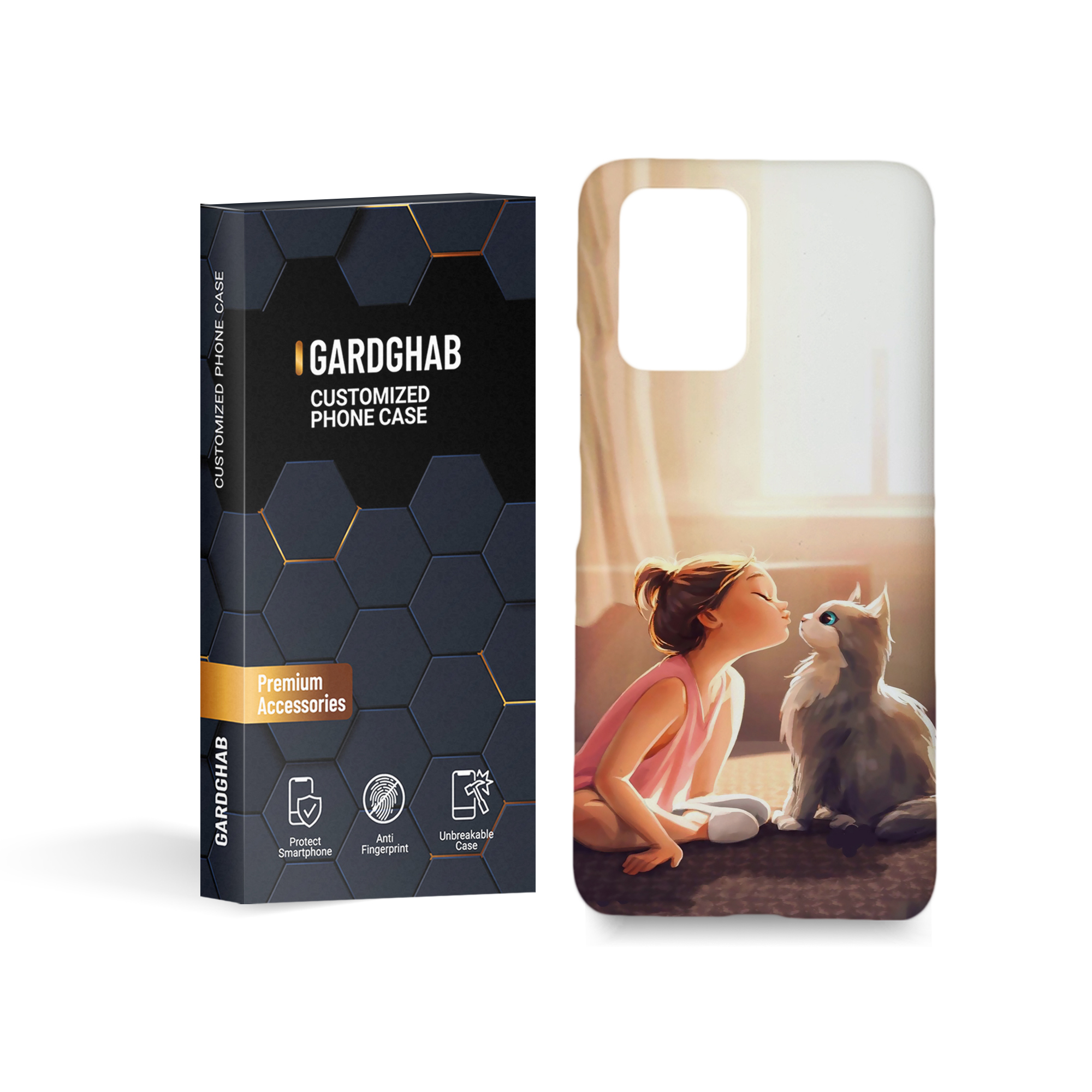 کاور گارد قاب مدل دخترانه مناسب برای گوشی موبایل شیائومی Poco X3 GT