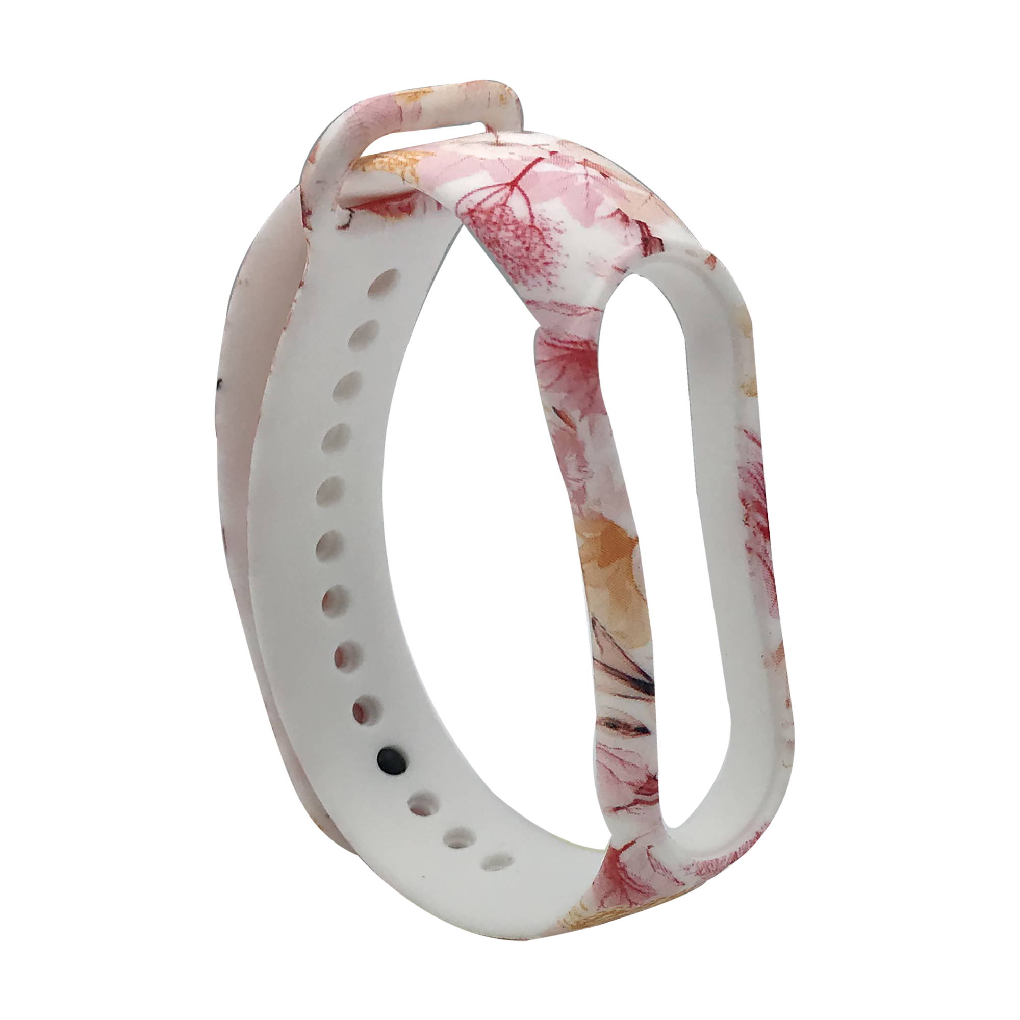 بند طرح شکوفه کد BLSM05 مناسب برای مچ بند هوشمند شیائومی Mi Band 5