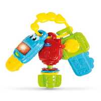 دندانگیر نوزادی کلمنتونی مدل کلید چراغدار Clementoni