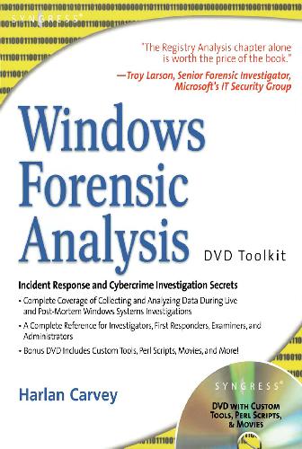 خرید و دانلود نسخه کامل کتاب Windows Forensic Analysis Including DVD Toolkit