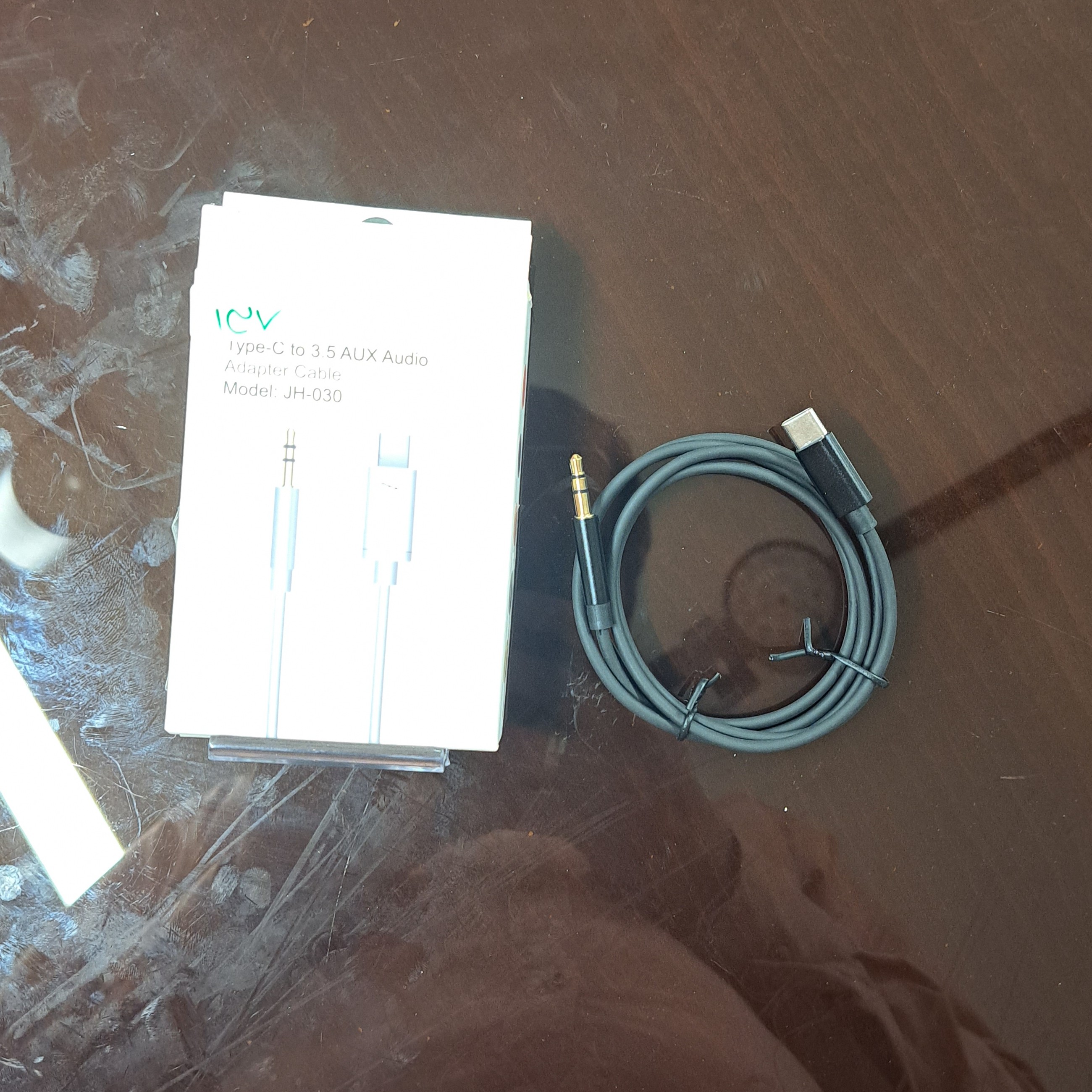 تبدیل تایپ C به Aux  مخصوص ماشین 