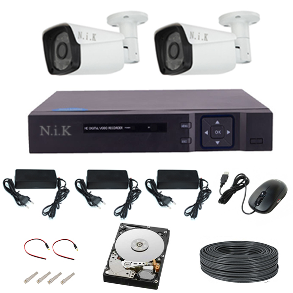 سیستم امنیتی آنالوگ ان آی کی مدل 5MP