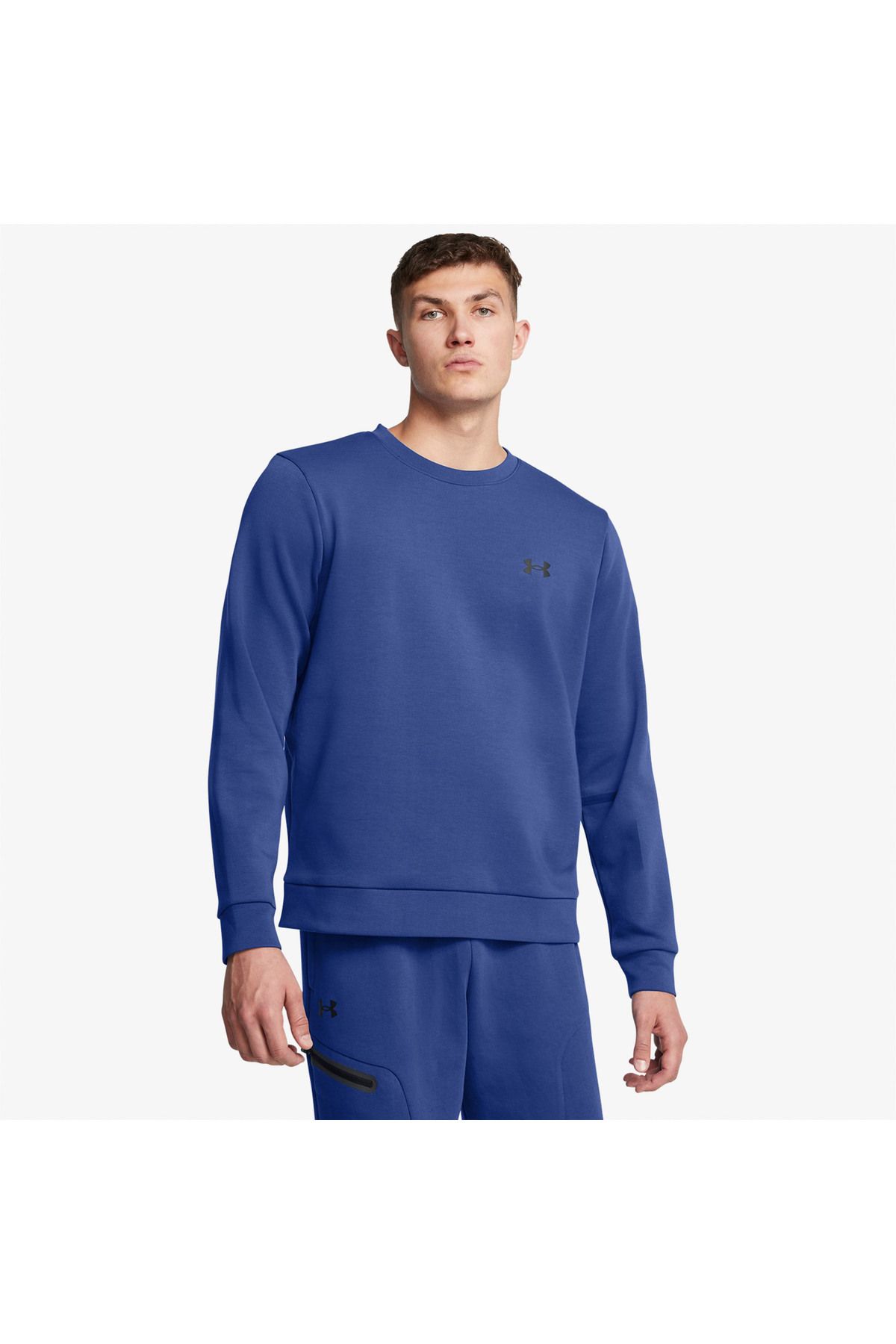 سویشرت ورزشی آبی مردانه پیراهن FLC غیر قابل توقف Under Armour