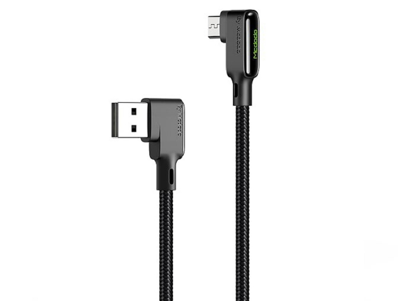 کابل شارژ سریع و انتقال داده میکرو یو اس بی مک دودو Mcdodo CA-753 90 MicroUSB Data Cable 1.8M