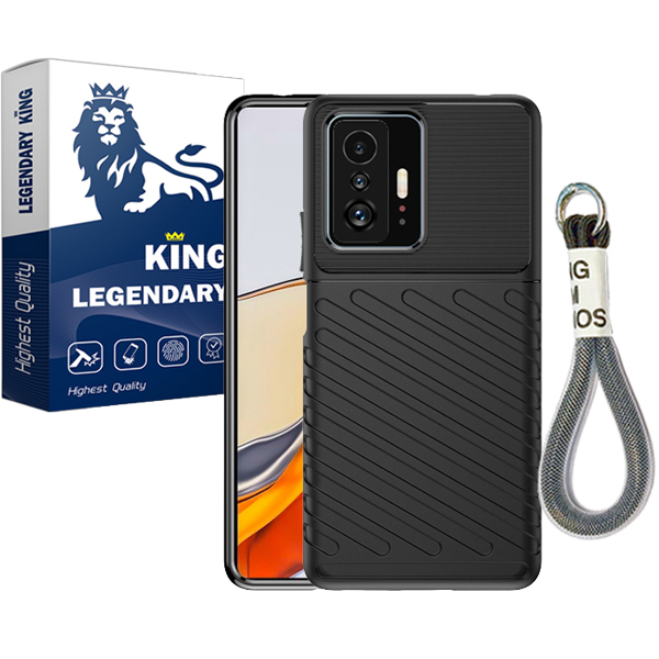 کاور لجندری کینگ مدل LGB-NKC21 مناسب برای گوشی موبایل شیائومی Mi 11T / Mi 11T Pro به همراه بند آویز