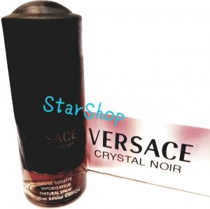 ادکلن ورساچه کریستال نویر حجم 100 میل VERSACE CRYSTAL NOIR