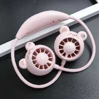 پنکه گردنی شارژی مدل YM88180 صورتی 38494