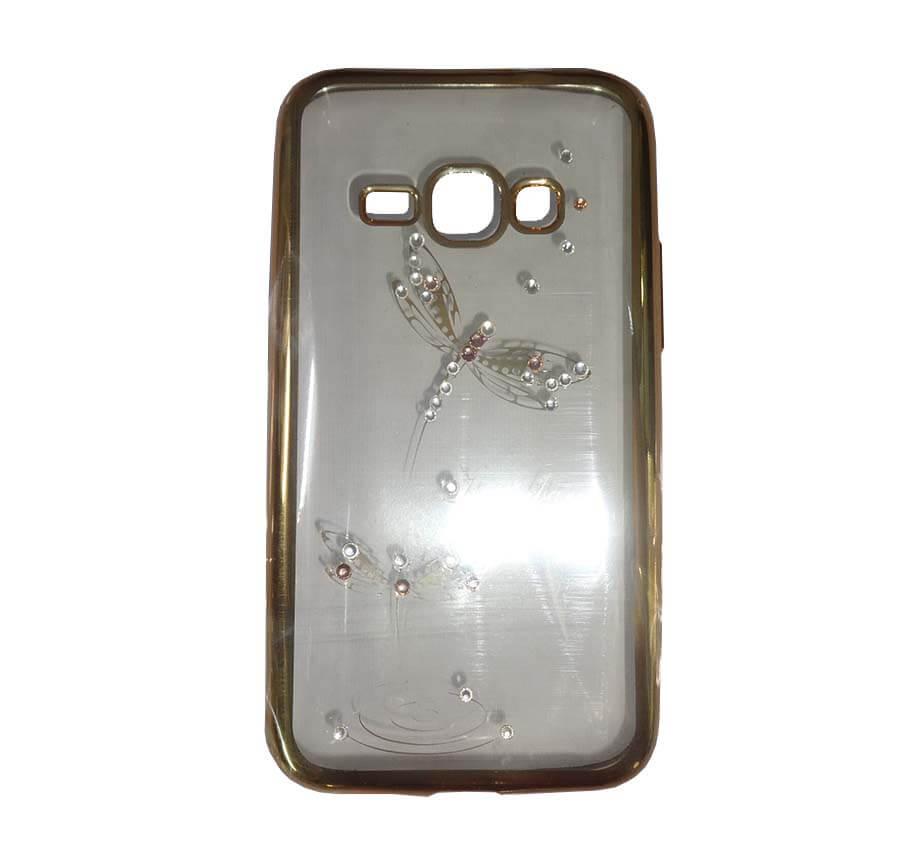 کاور محافظ سامسونگ J1 2016 ژله ای نگین دار