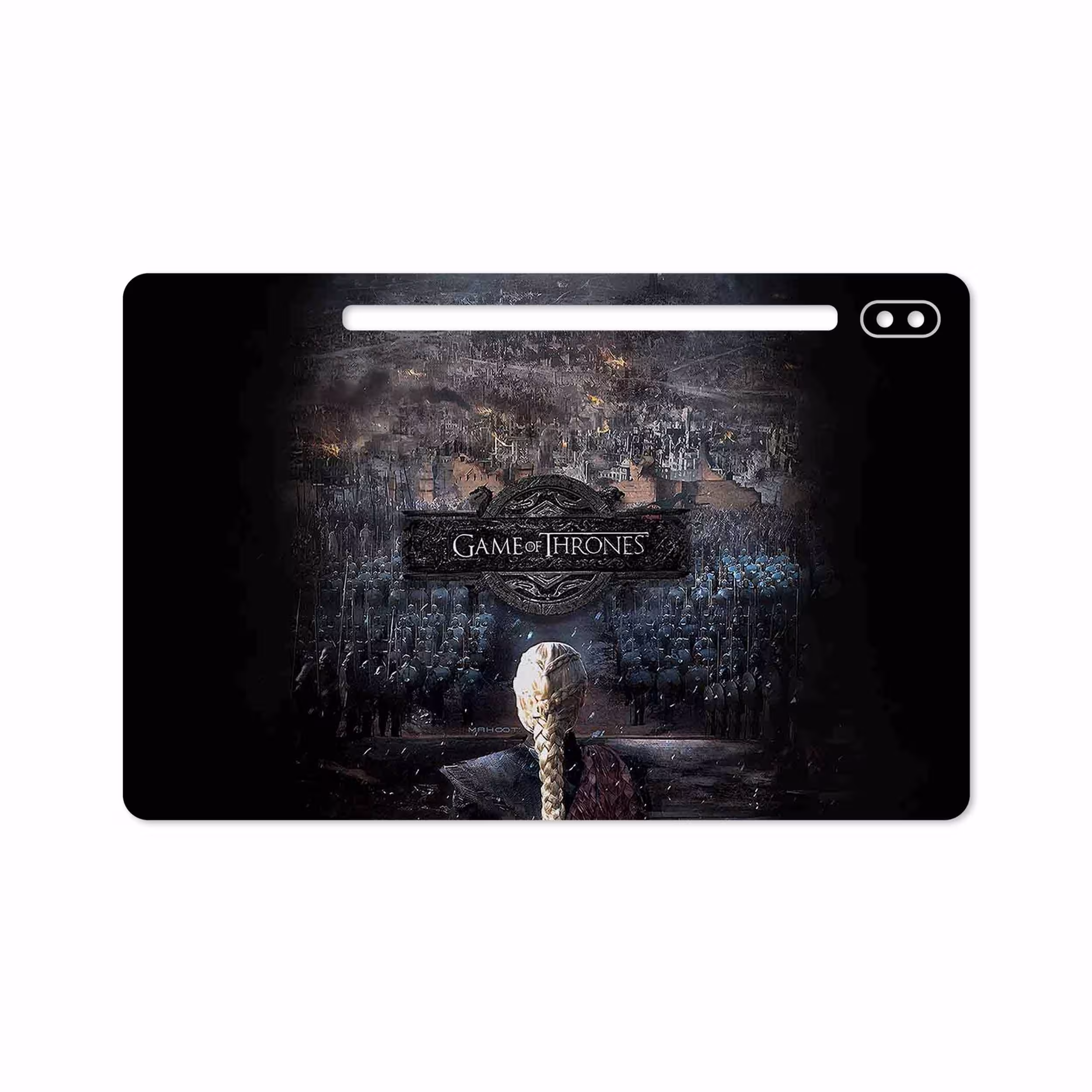 برچسب پوششی ماهوت مدل Game of Thrones مناسب برای تبلت سامسونگ Galaxy Tab S6 2019 SM-T865