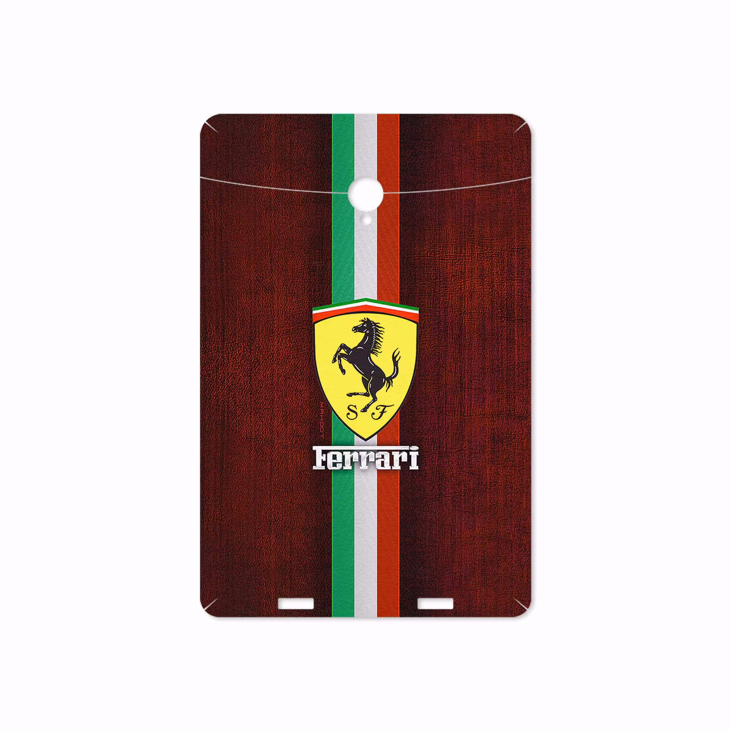 برچسب پوششی ماهوت مدل Ferrari مناسب برای تبلت وریکو Unipad