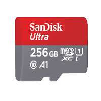 کارت حافظه microSDXC سن دیسک مدل Ultra A1 کلاس 10 استاندارد UHS-I سرعت 150MBps ظرفیت 256 گیگابایت | کالا مکس
