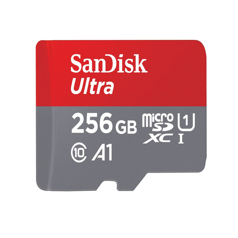 کارت حافظه microSDXC سن دیسک مدل Ultra A1 کلاس 10 استاندارد UHS-I سرعت 150MBps ظرفیت 256 گیگابایت | کالا مکس