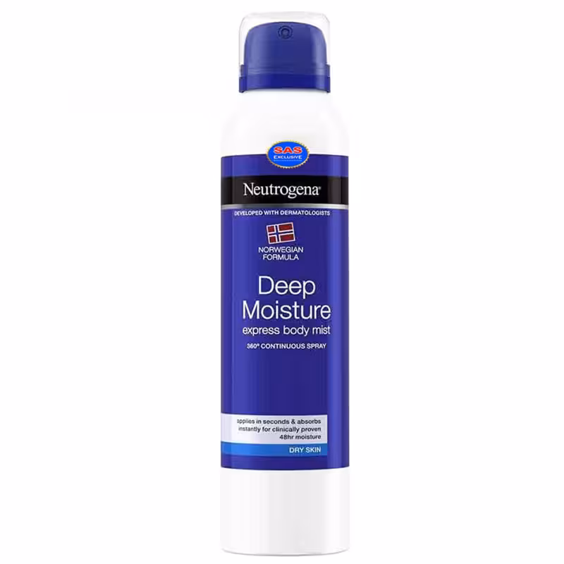 اسپری کرم مرطوب کننده دست و بدن نوتروژینا Neutrogena حجم 200 میل | فروشگاه ارس ترک
