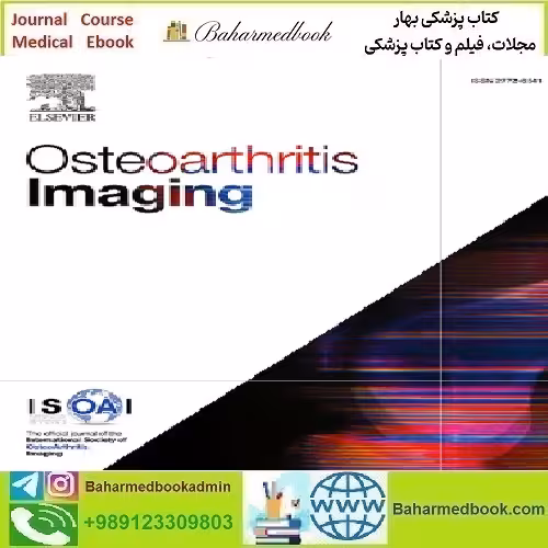 Osteoarthritis Imaging Volume 3 Issue 1 to 4 2023 TRU