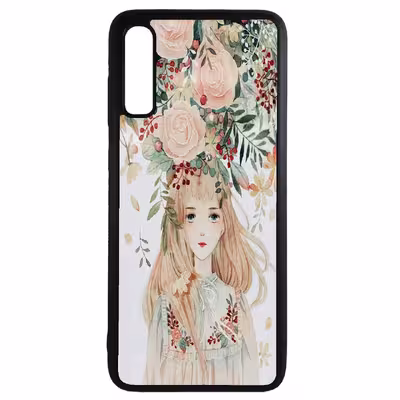 کاور طرح دختر کد 110646 مناسب برای گوشی موبایل سامسونگ galaxy a50s