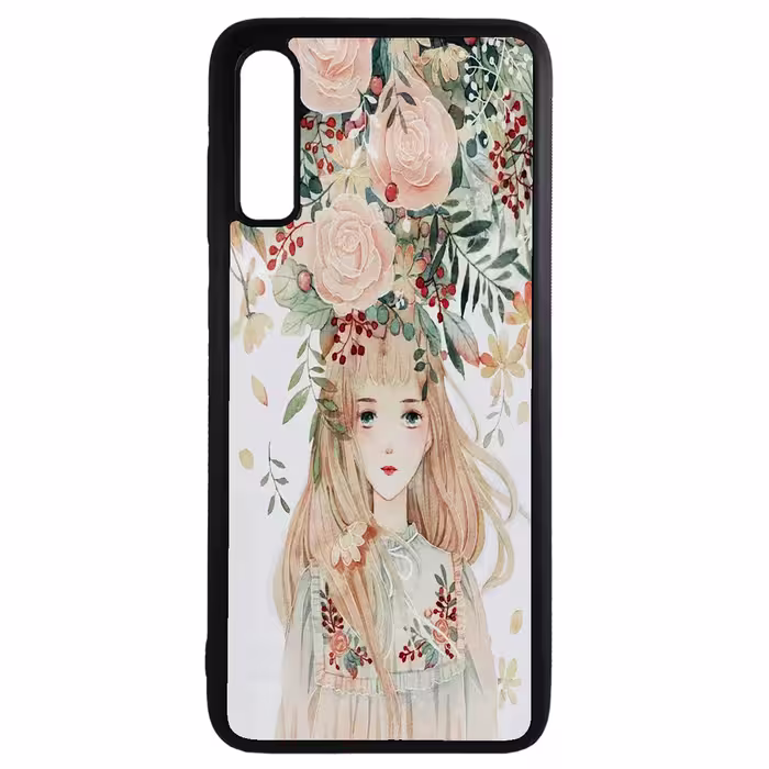 کاور طرح دختر کد 110646 مناسب برای گوشی موبایل سامسونگ galaxy a50s