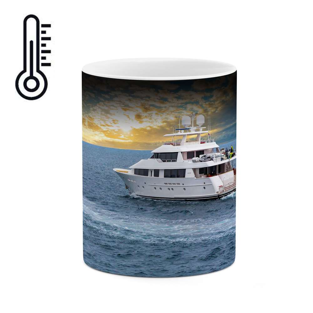 ماگ حرارتی طرح منظره زیبا  مدل mgph13605