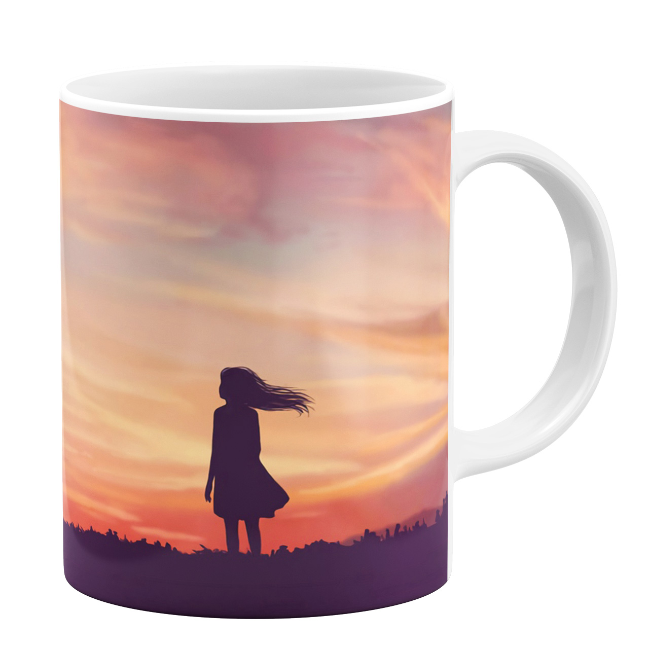 ماگ طرح دخترانه کد 110271