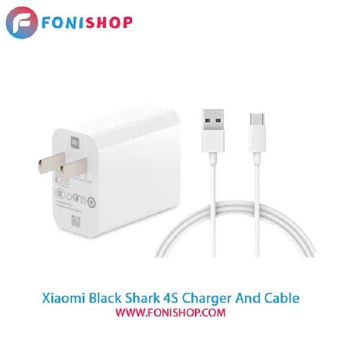 کابل و شارژر سوپر فست اصلی شیائومی Xiaomi Black Shark 4S
