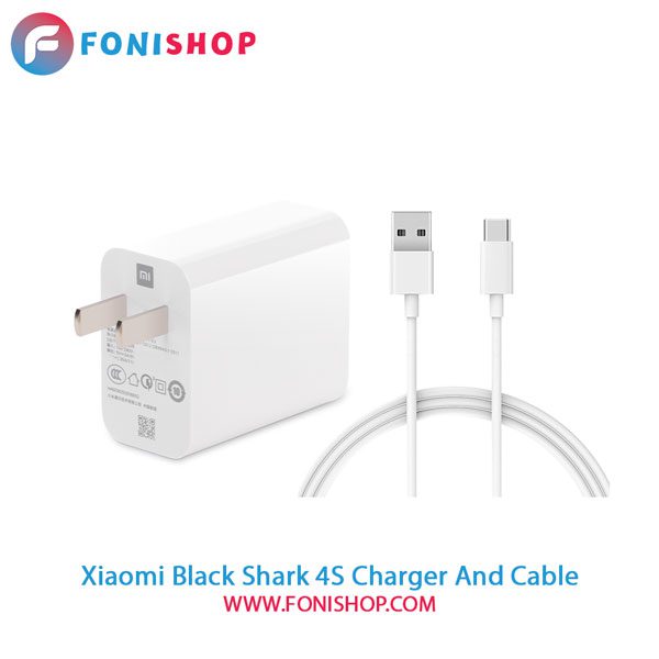 کابل و شارژر سوپر فست اصلی شیائومی Xiaomi Black Shark 4S