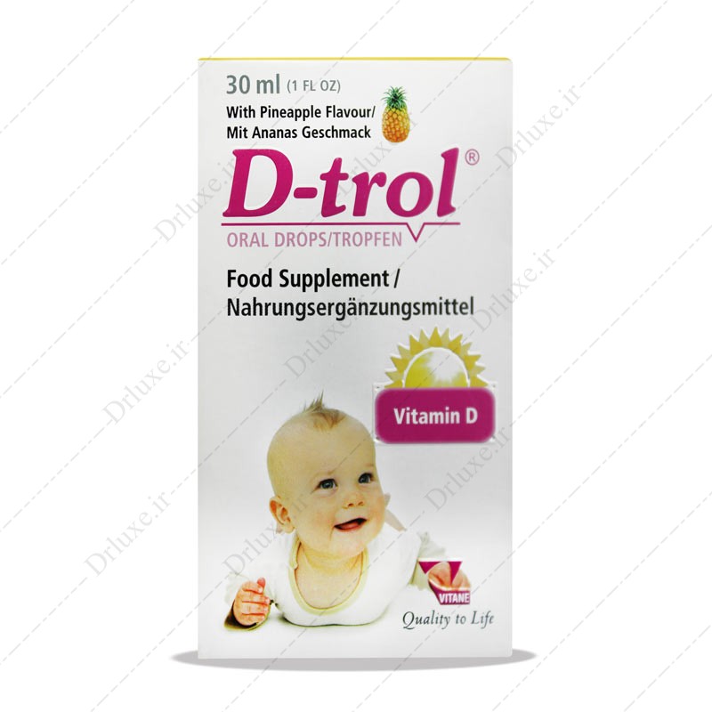 مشخصات، قیمت و خرید قطره دی ترول ویتان 30 میلی لیتر - داروخانه آنلاین دکتر لوکس