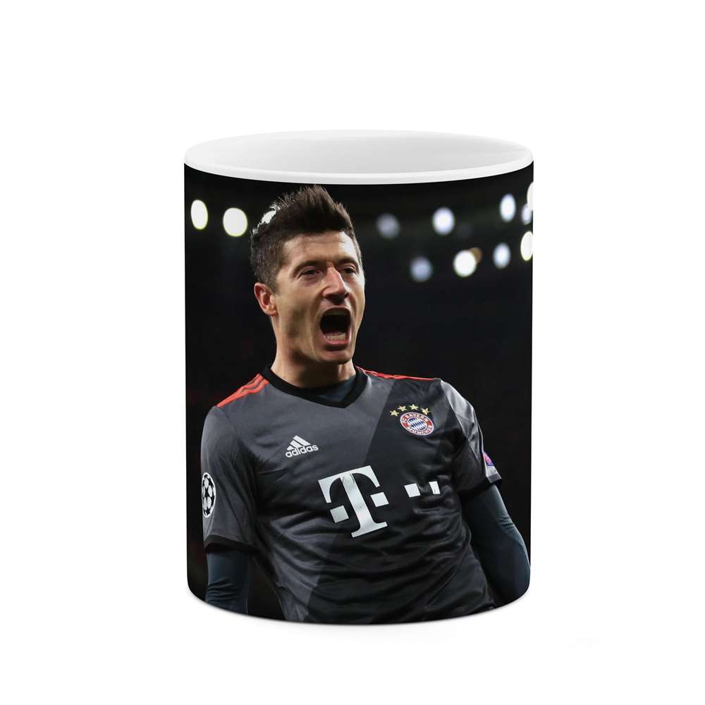 ماگ طرح فوتبالیست Robert Lewandowski مدل mgp12914