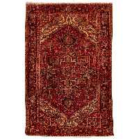 فرش قدیمی دستباف شش و نیم متری سی پرشیا کد 123127