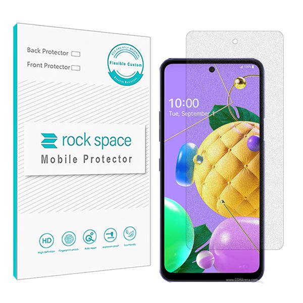 گلس ال جی (LG) K52 مدل نانو هیدروژل مات برند راک اسپیس کد S
