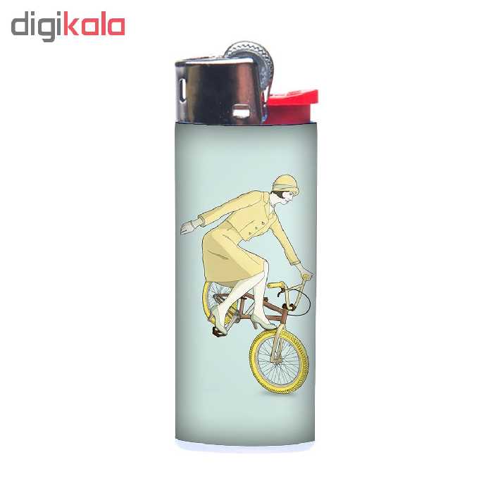 فندک طرح دوچرخه سوار کد 474