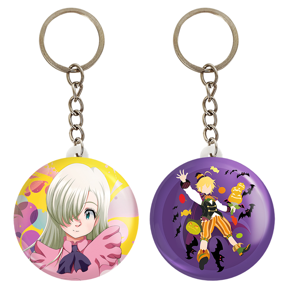 جاکلیدی خندالو مدل ملیوداس و الیزابت انیمه کد 1753717539 مجموعه 2 عددی