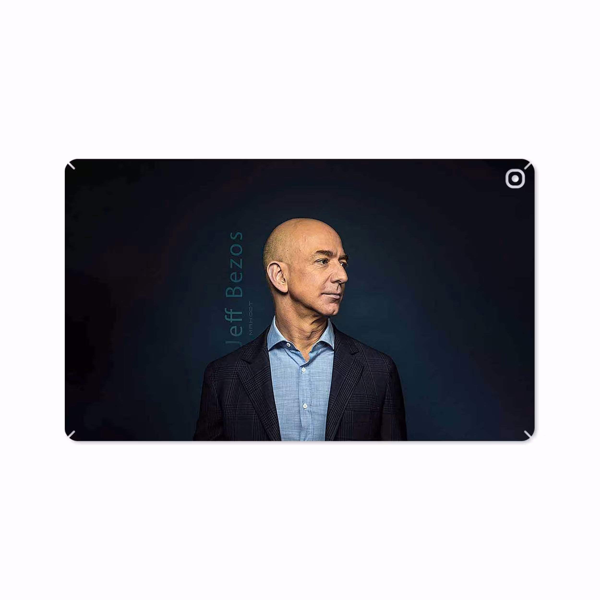 برچسب پوششی ماهوت مدل Jeff Bezos مناسب برای تبلت سامسونگ Galaxy Tab A 10.1 2019 T515