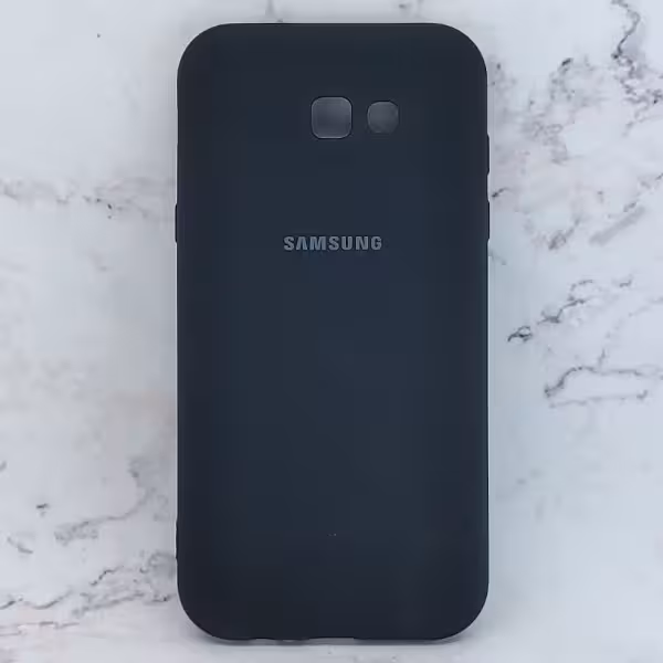 کاور سیلیکونی رنگی مدل TPN مناسب برای گوشی موبایل سامسونگ Galaxy A720 /A7 2017 - مشکی