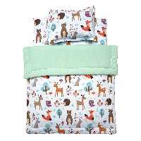 سرویس خواب 3 تکه نوزاد طرح حیوانات کد 02