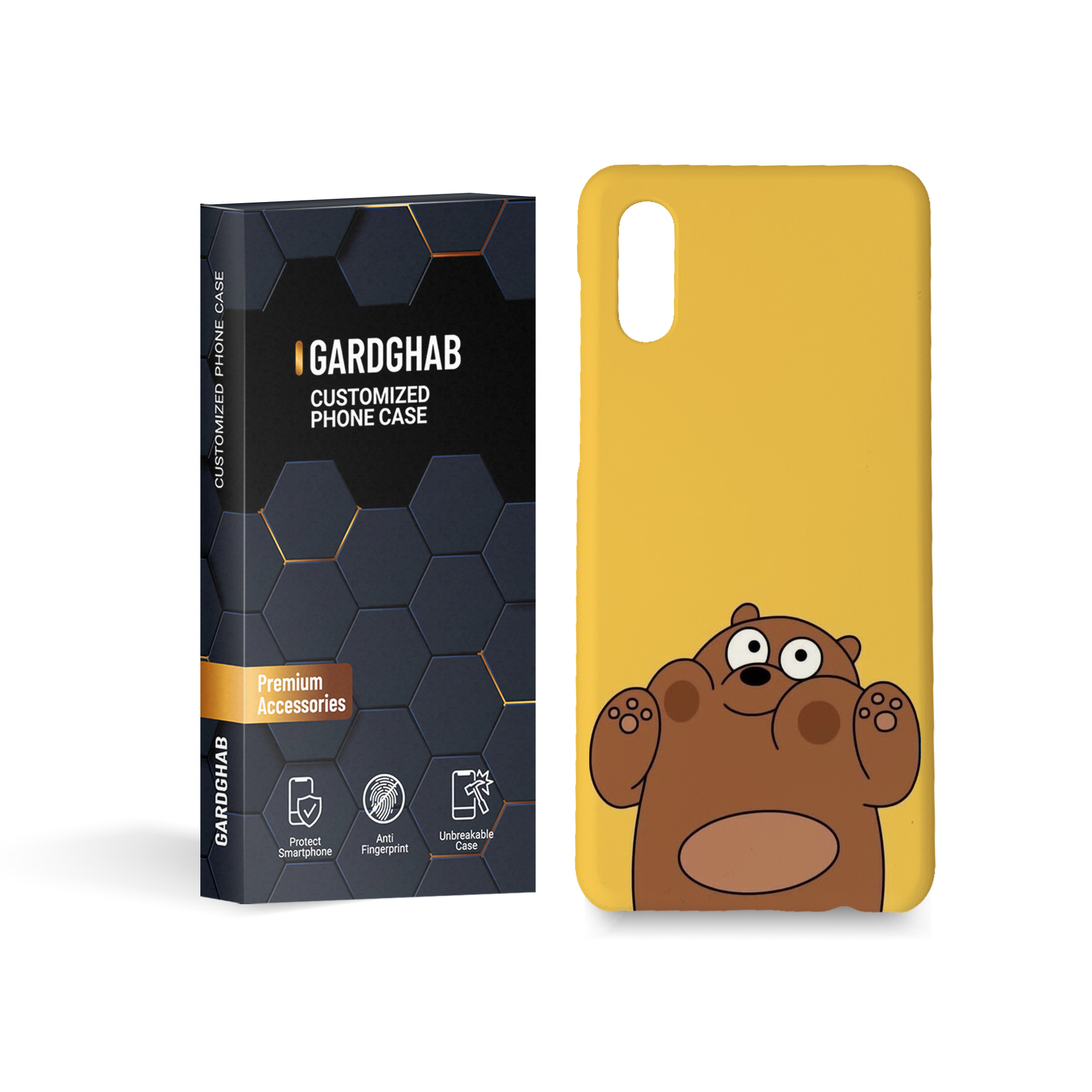 کاور گارد قاب مدل فانتزی مناسب برای گوشی موبایل سامسونگ Galaxy A02