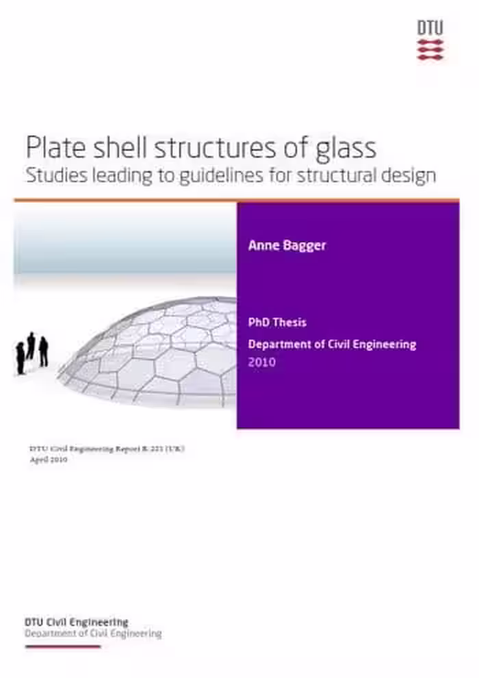 󾕇 دانلود کتاب Bagger A., Plate Shell Structures of Glass, 2010 - دانلود کتاب های دانشگاهی