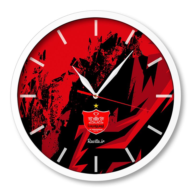 ساعت‌های دیواری راویتا طرح پرسپولیس 2119