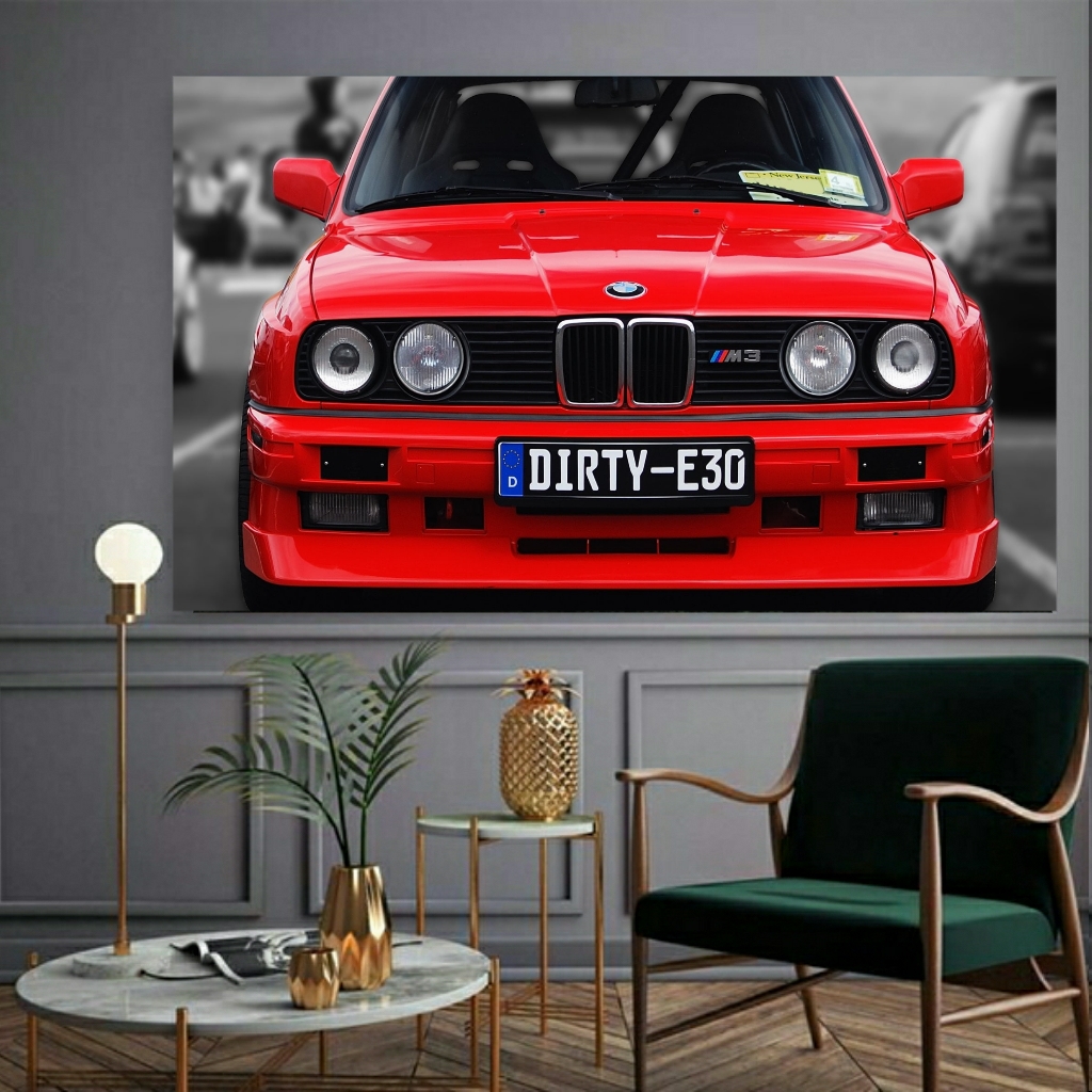 تابلو شاسی طرح ماشین BMW مدل TP632