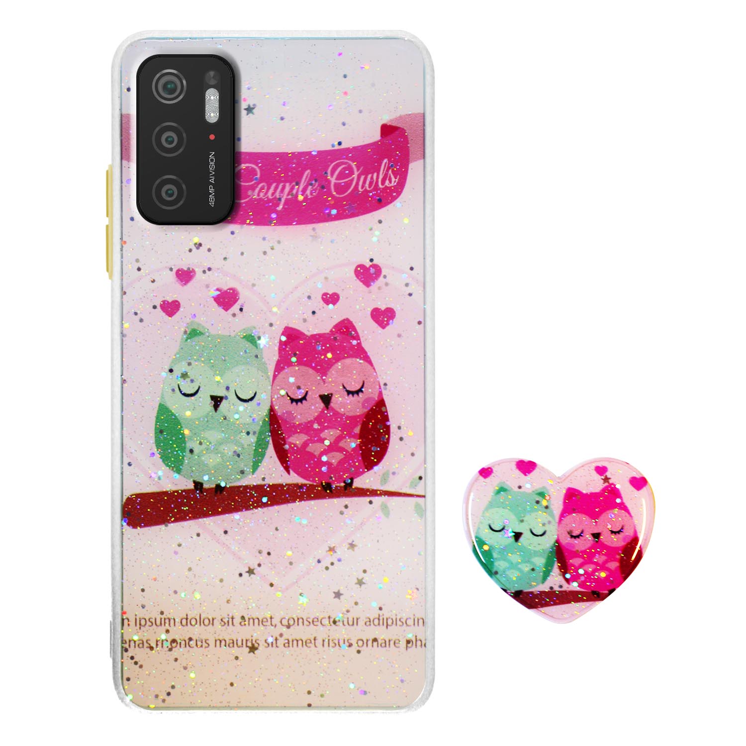 کاور مدل JOGHDEASHEGH مناسب برای گوشی موبایل شیائومی Poco M3 Pro به همراه پایه نگهدارنده