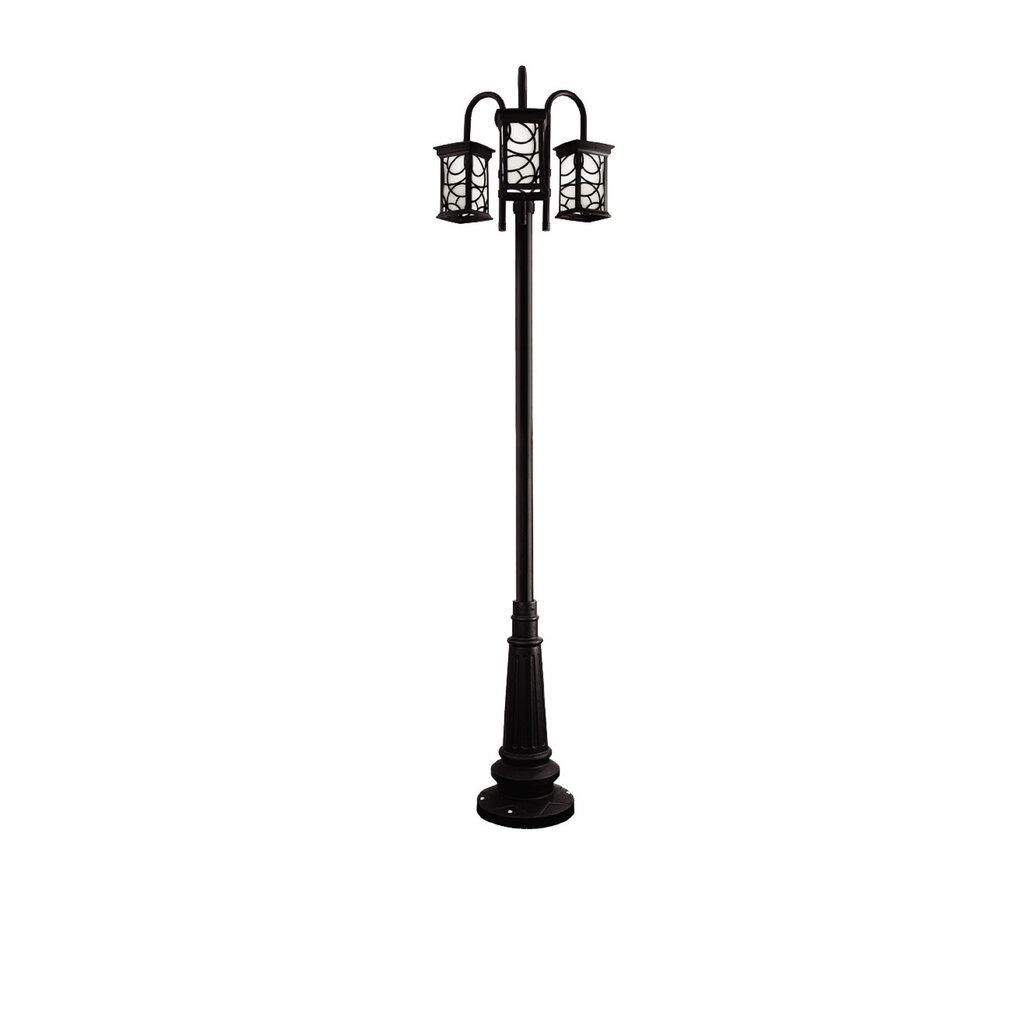 چراغ ویلا ایستاده سه شعله شعاع مدل SH-1723