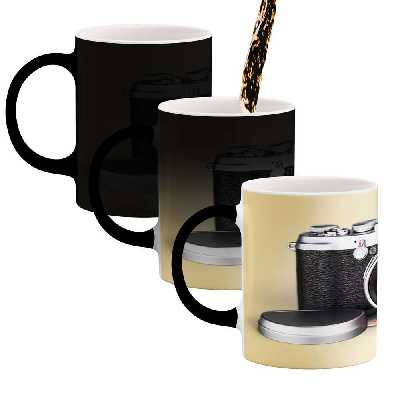 ماگ حرارتی کاکتی طرح دوربین عکاسی مدل mgh16994