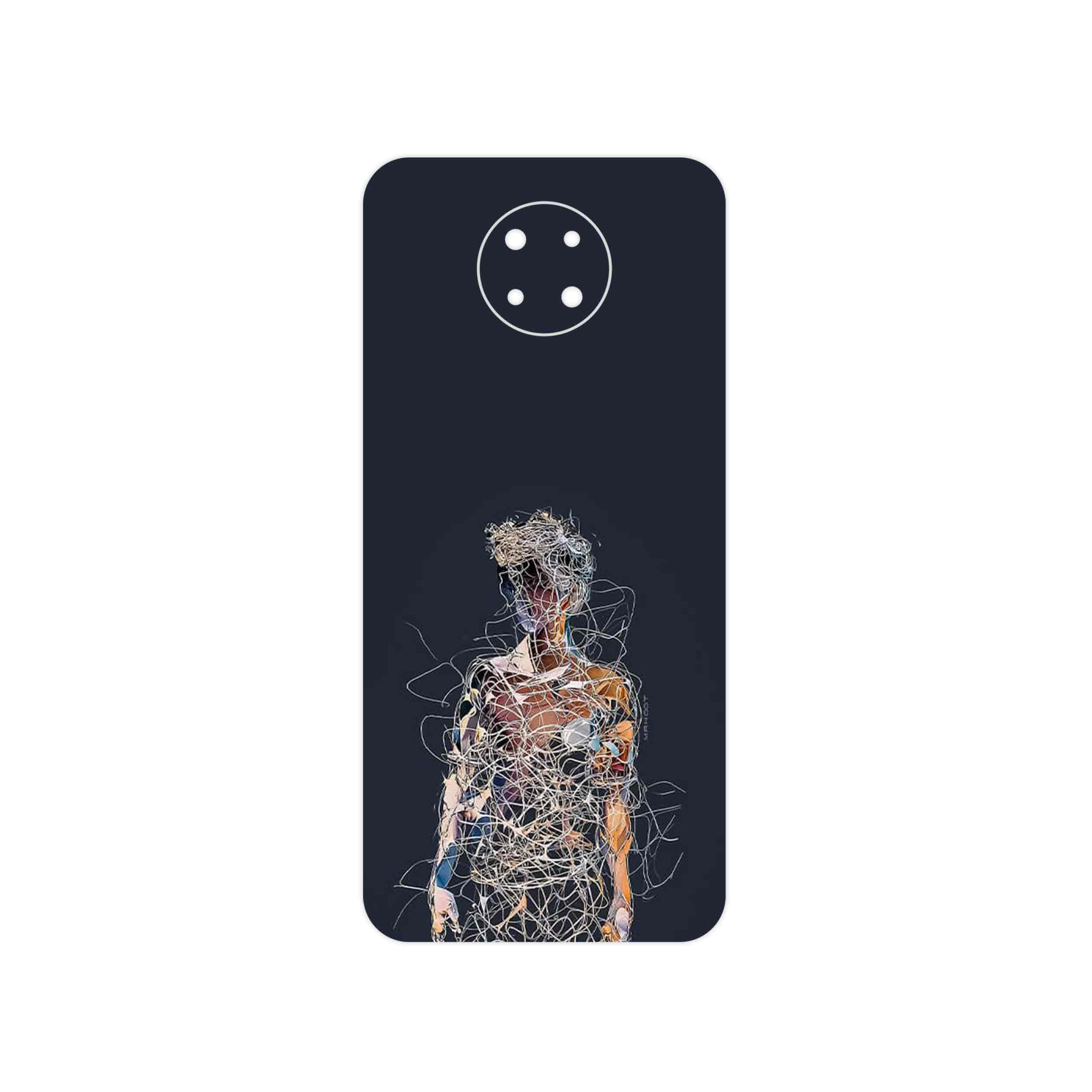 برچسب پوششی ماهوت مدل Strings Digital Art 1 مناسب برای گوشی موبایل نوکیا G10