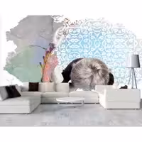 پوستر دیواری مدل طرح دخترانه هنری مدل 3001