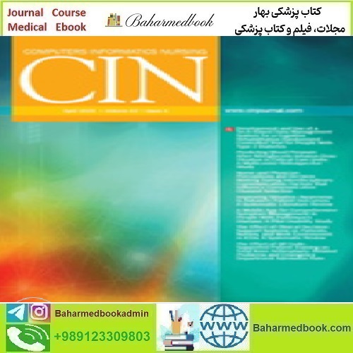 CIN Computers Informatics Nursing Volume 42 1 to 4 2024 TRU