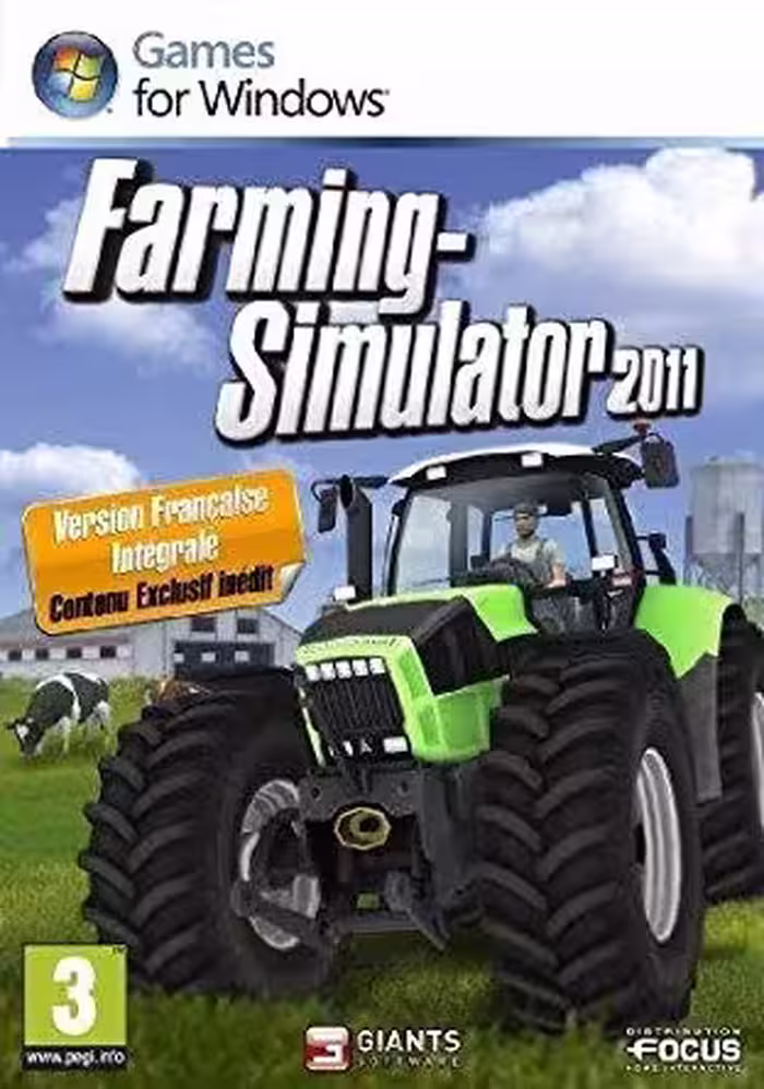 بازی کامپیوتر farming simulator 2011