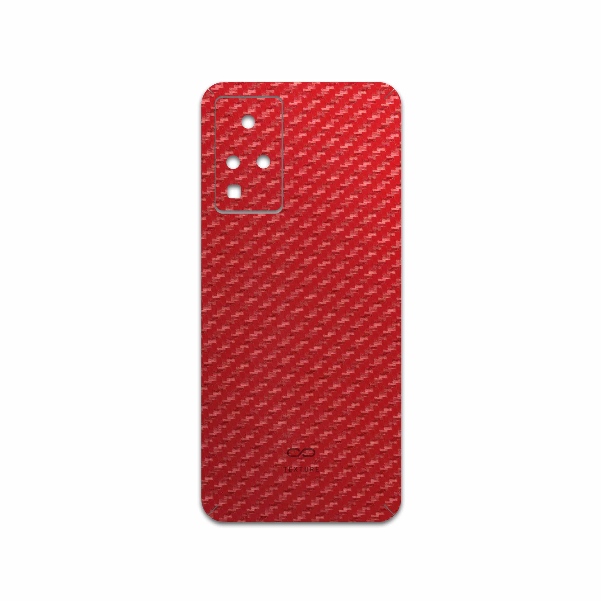 برچسب پوششی ماهوت مدل Red-Fiber مناسب برای گوشی موبایل اینفینیکس Zero X