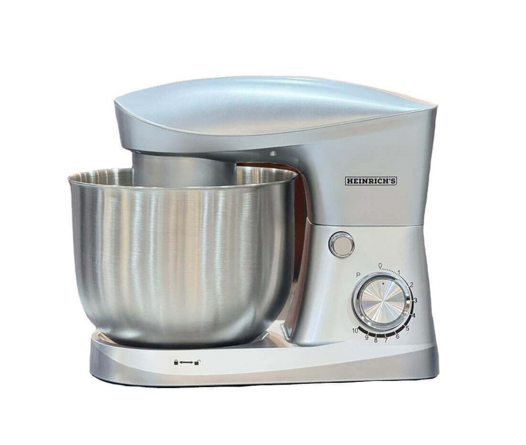 همزن کاسه دار 6 لیتری هنریچ مدل KM8077 رنگ سیلور