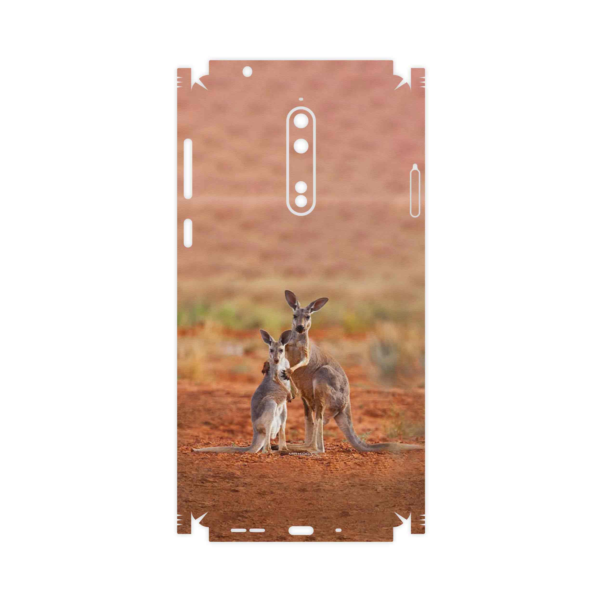برچسب پوششی ماهوت مدل Kangaroo-FullSkin مناسب برای گوشی موبایل نوکیا 8