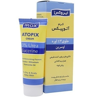 آیروکس کرم مرطوب کننده اوره 3 % درصد اطفال 75 میل Atopix