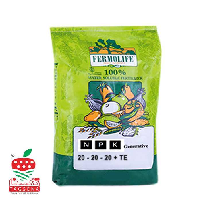 کود NPK 20-20-20   TE فرمولایف 10کیلویی - تعاونی گلخانه داران سپهر