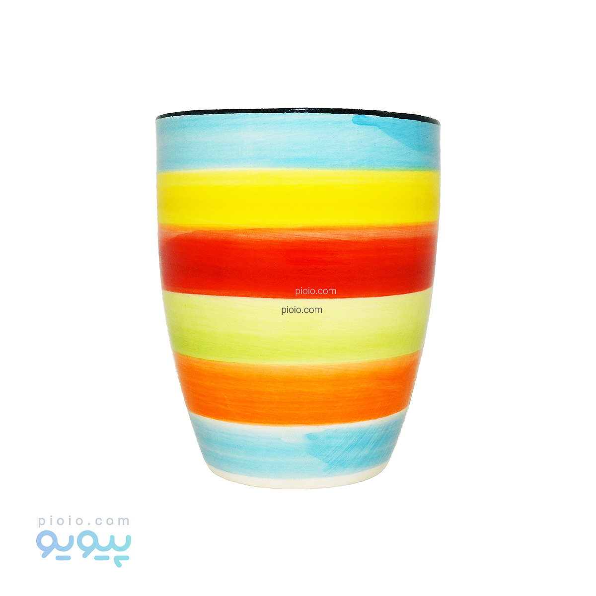 ماگ سرامیکی طرح رنگین کمان